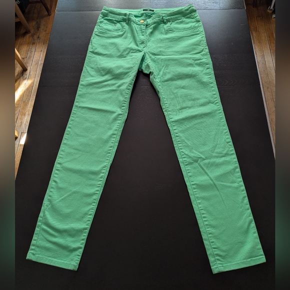 Vintage 00's, H&M, light green, skinny jeans - Picture 1 of 9